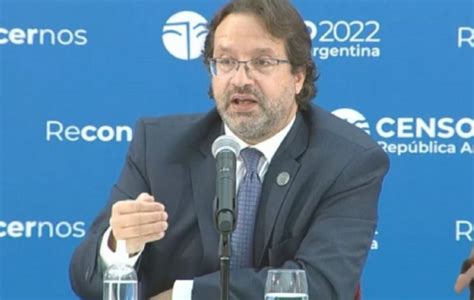 El Titular Del Indec Destacó El éxito Y La Velocidad Del Censo 2022