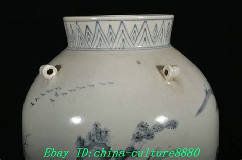 11 gumming Corée du Nord Koryo porcelaine Palais Shanshui Crock pot