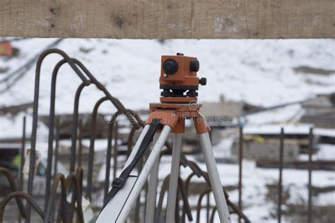 Surveying by a Land Surveyor in Geodesy Stock Image - Image of geodesy, instruments: 309392295