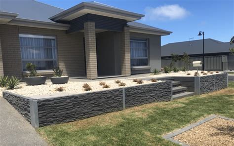 Concrete Sleeper Retaining Walls A Stylish And Sustainable Solution