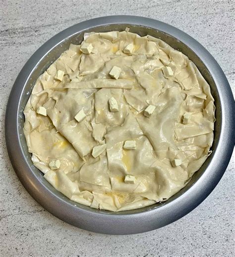 Homemade Greek Chicken Pie Kotopita Vicki S Greek Recipes