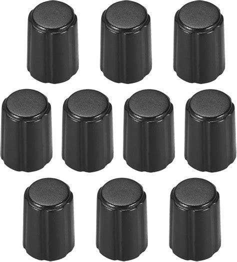 Amazon Uxcell 10pcs 6mm D Type Potentiometer Control Knobs For