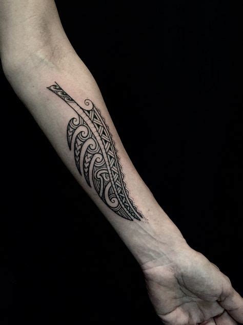 Pin Van Kaimoehai Huwae Op Polynesian Maori Inspired Tattoo