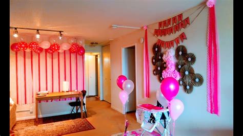 Simple Easy Birthday Decoration Ideas Party Decorations Butterfly