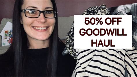 GOODWILL 50 OFF SALE HAUL TO RESELL FOR PROFIT JENEMY YouTube