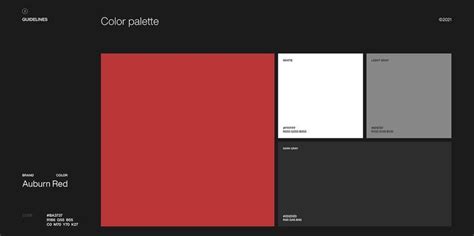 red grey  black color palette  design