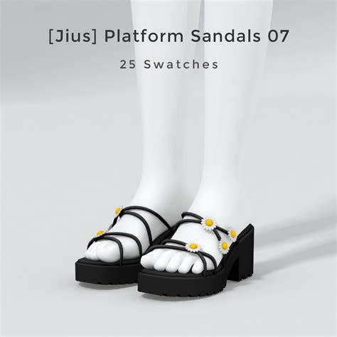 Vacation Collection Jius Platform Sandals Swatches K