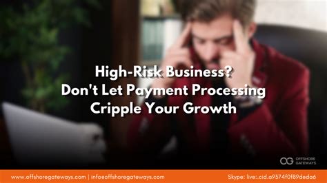 High Risk Business Don T Let Payment Processing Cripple Your Growth