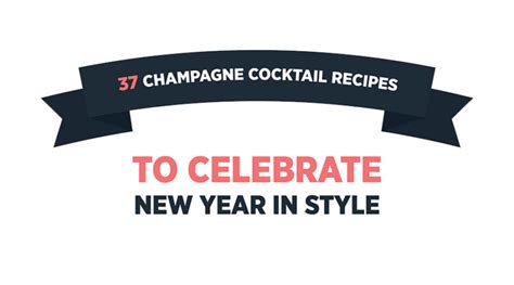 37 Champagne Cocktail Recipes to Celebrate New Year in Style - Plyvine ...