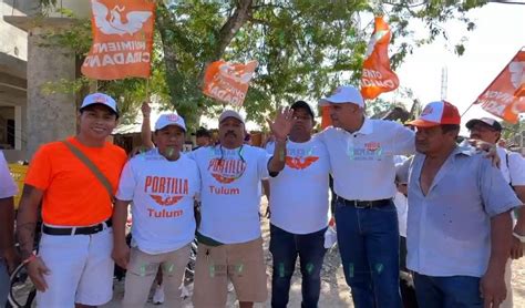 Fundadores de Morena en Tulum se suman a la campaña de Jorge Portilla