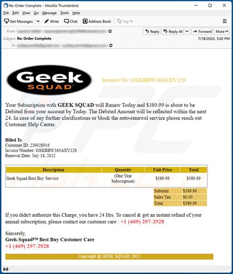 Geek Squad Email Scam Removal And Recovery Steps (updated), 49% OFF