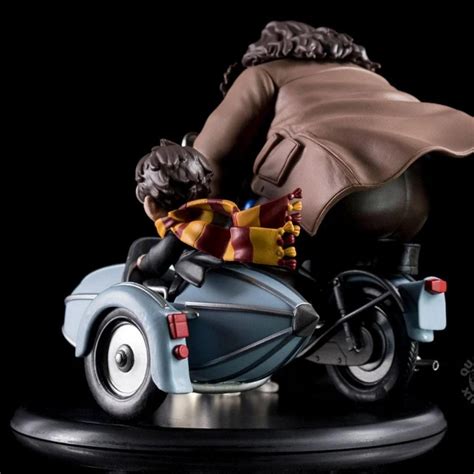 Figurine Hagrid Moto Q Fig 15cm Le Refuge Du Sorcier