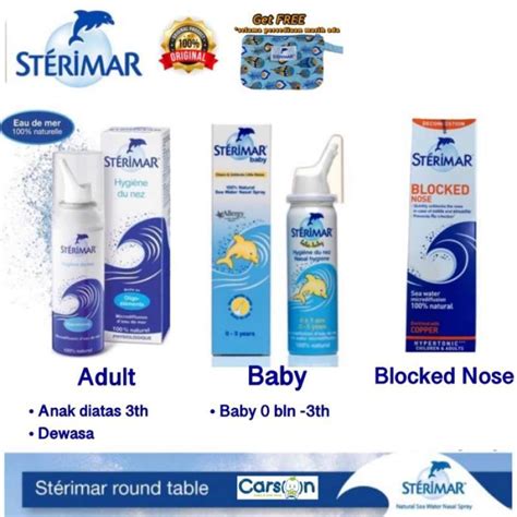 Promo Sterimar Nasal Hygiene Spray Classic Dewasa 50ml Prone To