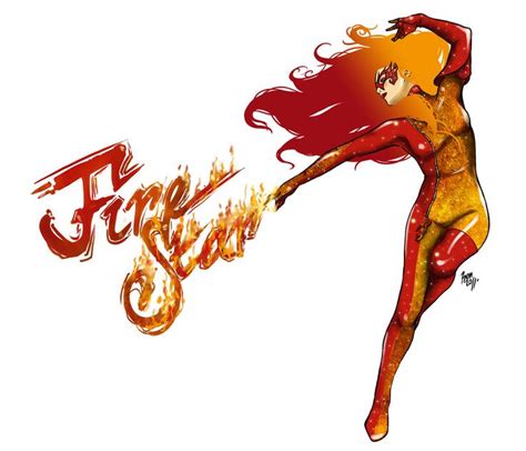 Fire Star Firestar Marvel Marvel Comic Universe Marvel Fan Art