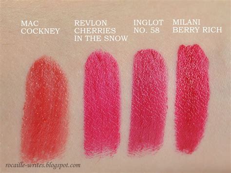 Review And Swatches Revlon Super Lustrous Lipstick In Cherries In The