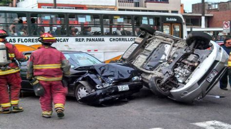 Municipalidad De Lima Accidentes De Tránsito Dejan Más De 300