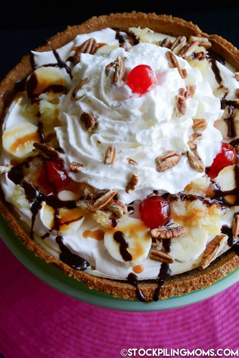 Banana Split Cheesecake Recipe