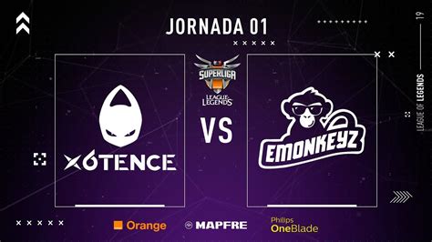 X Tence Vs Emonkeyz Club Superliga Orange League Of Legends Jornada