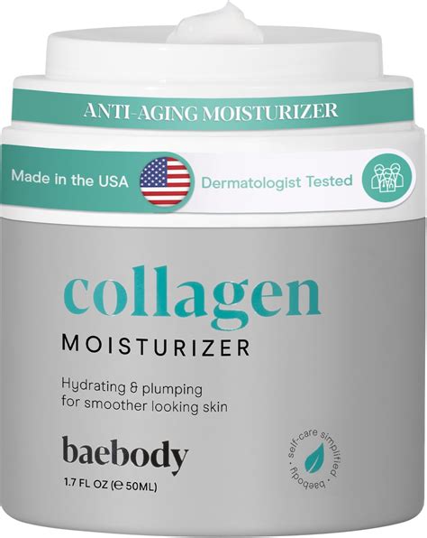 Baebody Vegan Collagen Moisturizer Anti Aging Cream For Men And Women 1