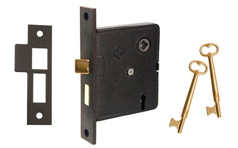 Classic Brass Interior Mortise Lock Set