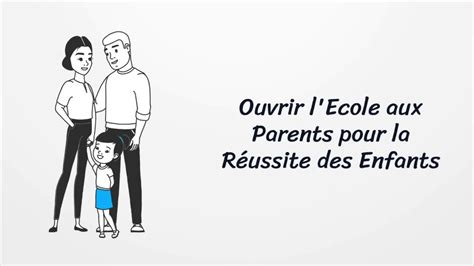 Ouvrir LÉcole Aux Parents Pour La Réussite Des Enfants Youtube