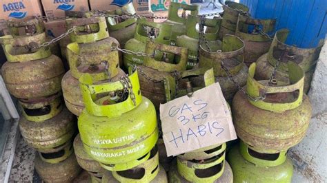 Gas Melon Langka Di Bali Pertamina Pangkalan Resmi Apa Tidak Tribun