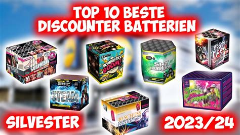 Top Beste Discounter Feuerwerk Batterien F R Silvester