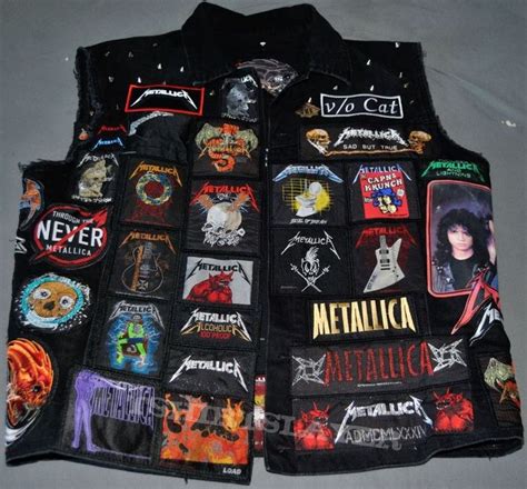 Pin By Mark On Metallica Battle Vests Battle Jacket Punk Fashion Diy