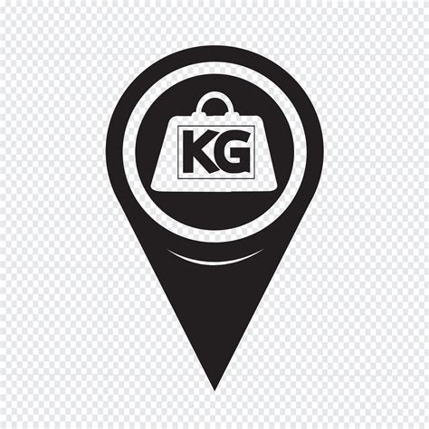 Map Pointer Weight Kilogram Icon 649556 Vector Art At Vecteezy