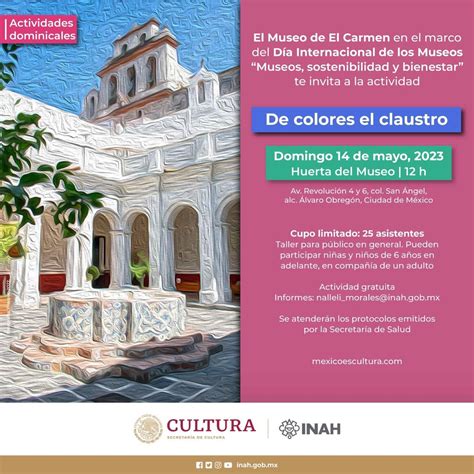 Museo De El Carmen On Twitter No Te Pierdas Un Fin De Semana Con