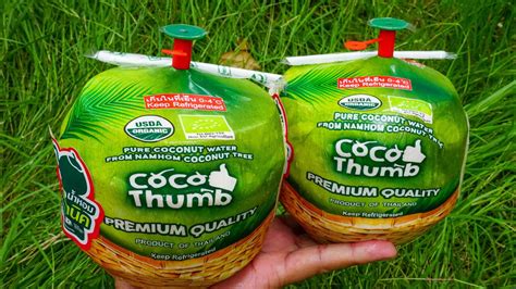 Coco Thumb Easy Coconut Water Drink Youtube