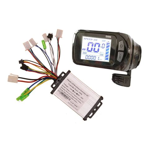 36v 48v 350w 18a E bike Moteur Brushless Contrôleur Lcd Panneau D