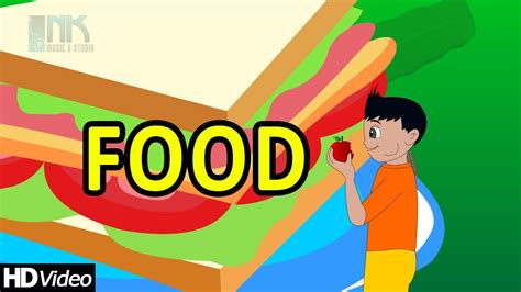 Nursery Rhymes Foods Keeps You Healthy Food Song For Children ♫ Youtube