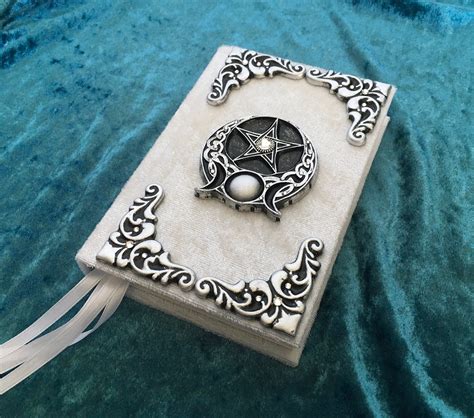 Witches Little Handmade Blank Spell Journal Book Of Shadows Etsy Book Of Shadows Handmade