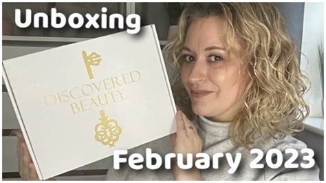 Discovered Beauty Box Unboxing February 2023 Beauty Box Wellbeing