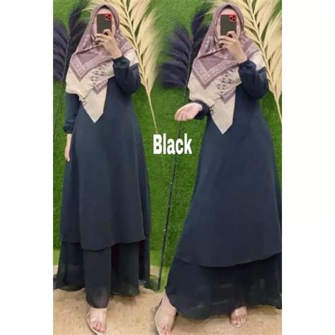 Jual BISA COD GAMIS MALAYSIA SIZE M L XL XXL GAMIS MELAYU REMAJA GAMIS