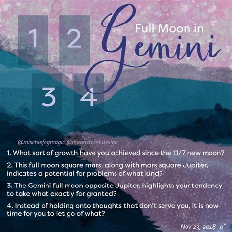 Unlock Your Potential With The Full Moon In Gemini Tarot Spread