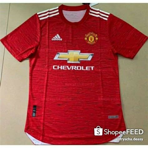 Jual Jersey Bola MU Home 20 21 Climachil Adizero Player Issue