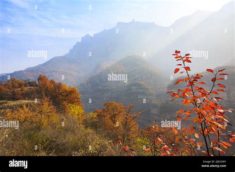 Henan Anyang Lin The Taihang Grand Canyon The Taihang Mountains Tourism