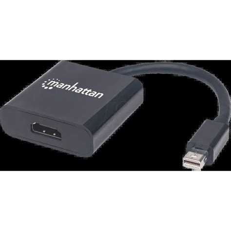 Mini Displayport To Hdmi Adapter Actif Noir