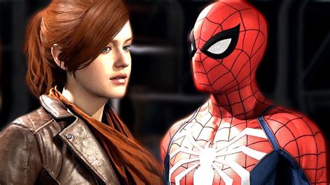 Spider Man Meets Mj In Spider Man Ps4 Walkthrough Part 4 Mj Free Roam