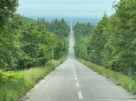 天に続く道北海道斜里郡斜里町峰浜 Rikoのおひとりさま～札幌情報・北海道旅行情報・温泉ソムリエマスターの温泉情報～登山、旅行