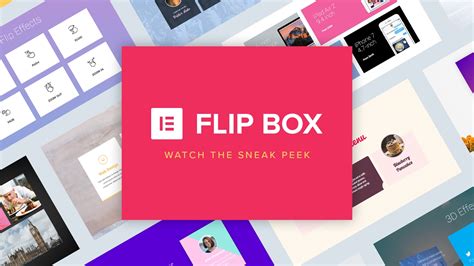 Elementor Flip Box Sneak Peek New Pro Feature Youtube