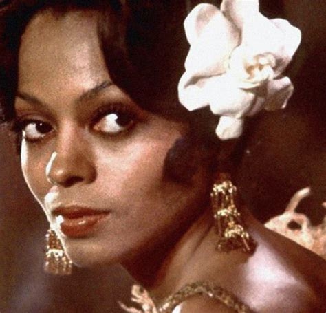 Diana Ross In “lady Sings The Blues” 1972 Lady Sings The Blues Diana Ross Face And Body