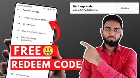 How To Get Google Play Store Free Redeem Code Free Redeem Code App