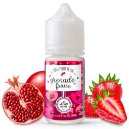 Concentr Grenade Fraise Ml Le Coq Qui Vape