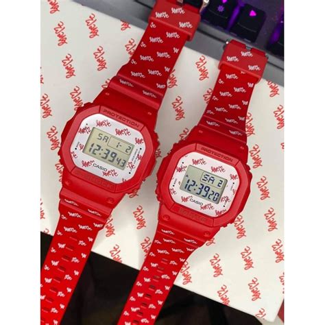 Official Warranty Casio G Shock Baby G Lov B Presents Lover Set