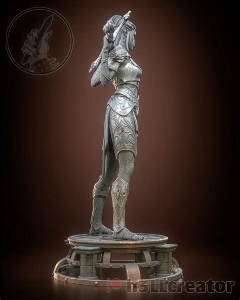 BG3 Laezel Githyanki Statue Painted Unpainted ABS Resin Art/sculpture ...