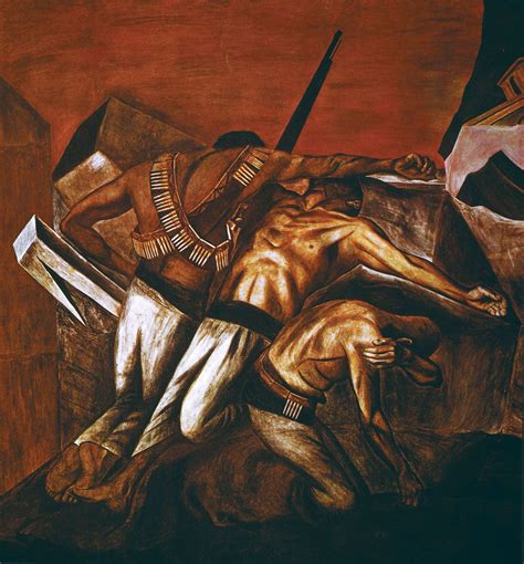 Jose Clemente Orozco - La Trinchera | Clemente orozco, Murales ...