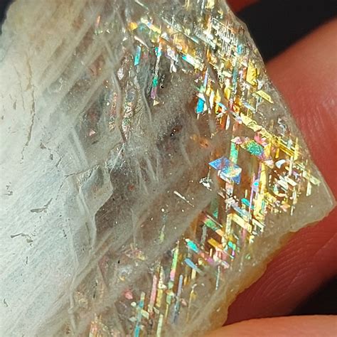 Ct Rainbow Lattice Sunstone Specimen